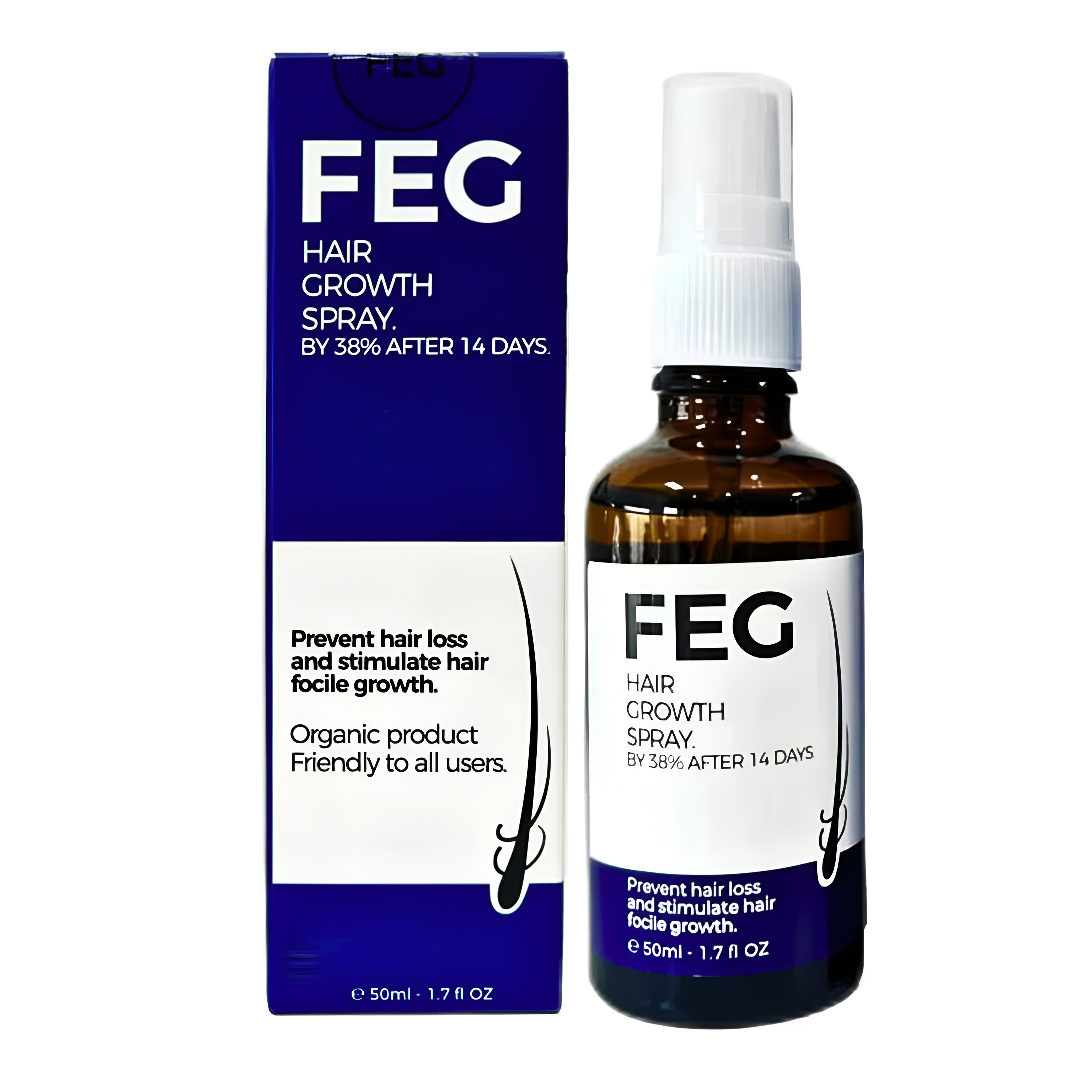 FEG Plus Hair Growth Spray – Stop Hair Fall & Boost Growth