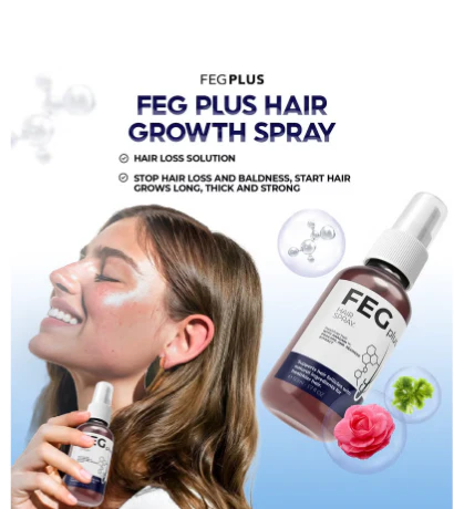 FEG Plus Hair Growth Spray – Stop Hair Fall & Boost Growth